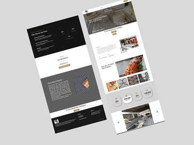 Landing page design for Exportsriyaz landing page website