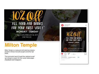 Milton Temple - Website branding design graphic design illustration logo typography ui ux vector