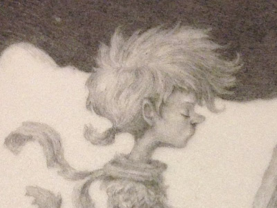 The Boy Who Wouldn't Grow Up charles santoso groupshow pencil sneakpeek