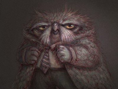 Owl detective colours