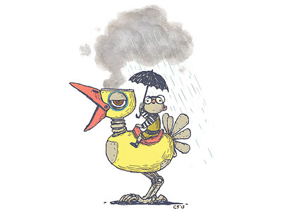 Rainmaker charles santoso daily random word doodles illustration personal