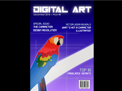 Digital art magazine