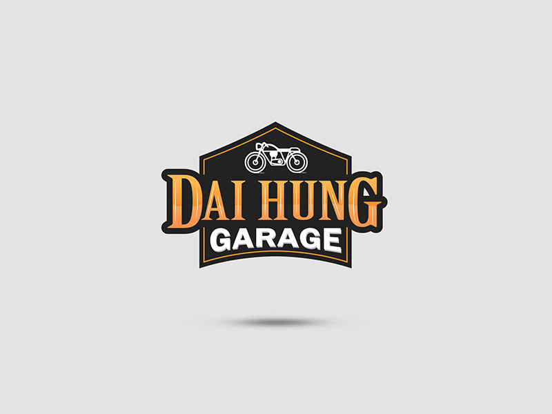 Dai Hung Garage lettering type typography logo