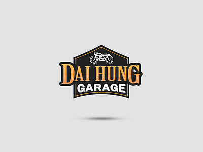 Dai Hung Garage lettering logo type typography