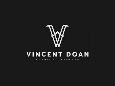 Vincent Doan Logo brand branding businesslogo identity identity mark symbol illustration logo mark typography