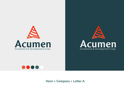 Daily Logo #4. Logo Acumen brand branding businesslogo design identity identity mark symbol logo mark type typography