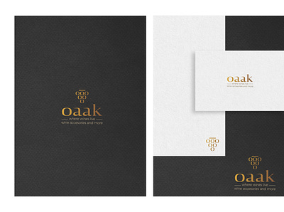 oaak Branding/ Wine Logo Design brand branding businesslogo graphic illustration logo mark type typography vunginsaigon wine