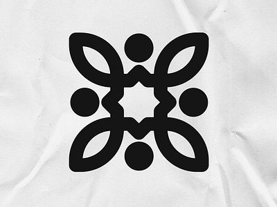 Flower LOGO experiments branding design flower graphic icon logo logotype mark symbol vector