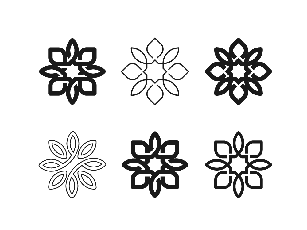 Logo design experiment №1, 2, 3... by Anna on Dribbble