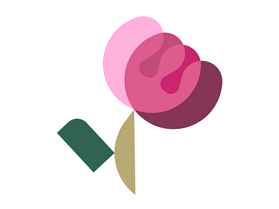 PEONY LOGO IDEA design designer floral flover flowers icon logo logotype peony vector