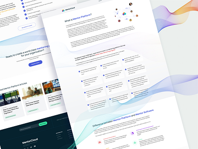 MentorCloud Web Design