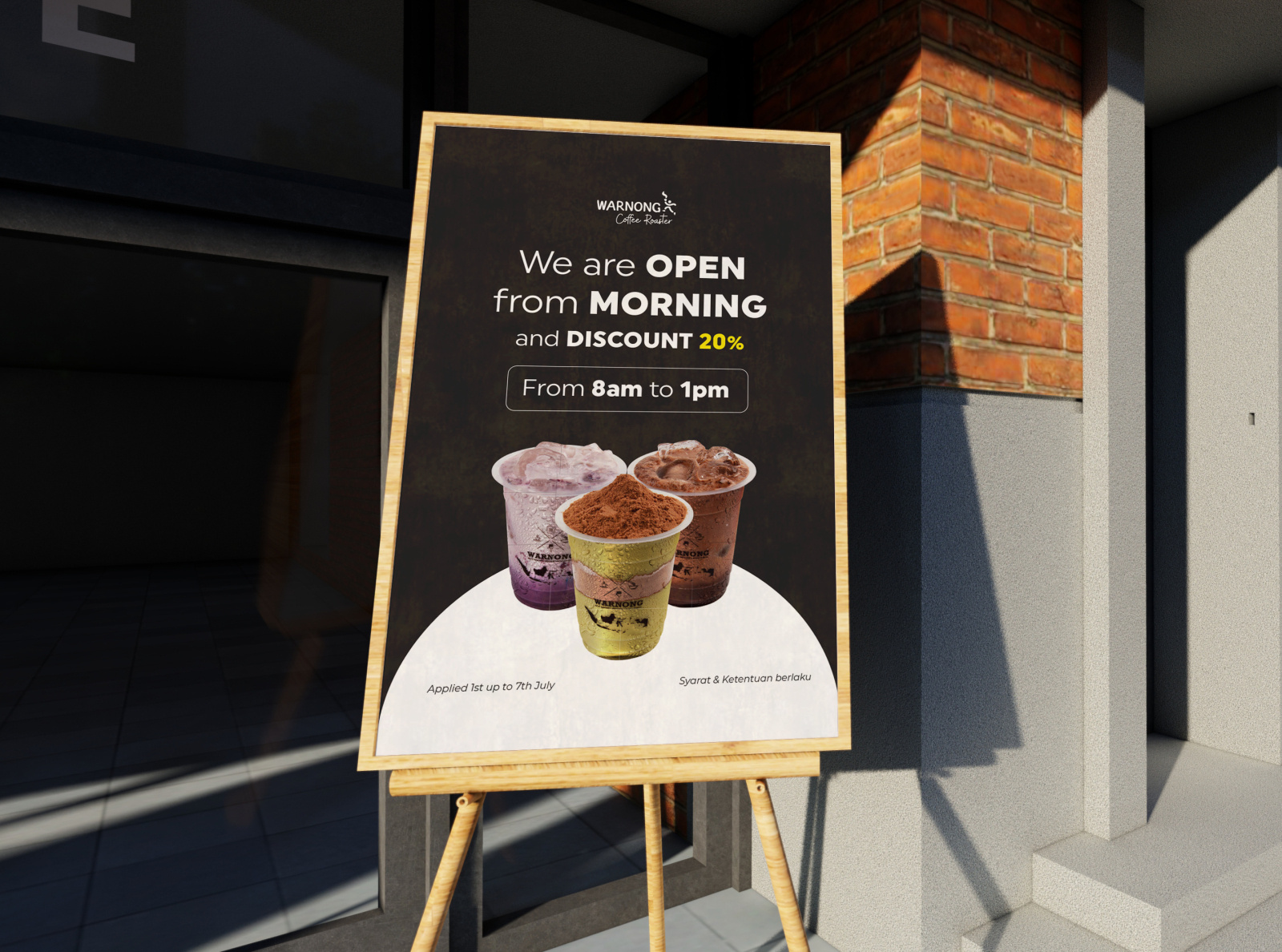 Standing Menu Promo by Shofwan Fahma on Dribbble