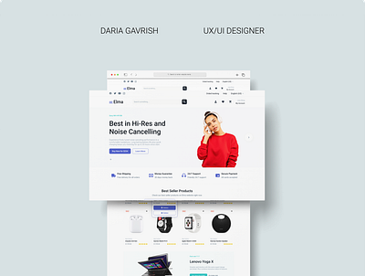 Elma - Education - Shop online design figma shop online ui ux