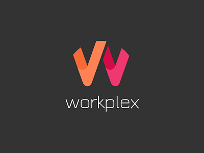 Workplex branding identity logo workplex