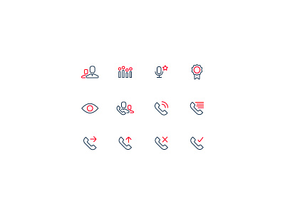 Icons agent call dashboard icons voice