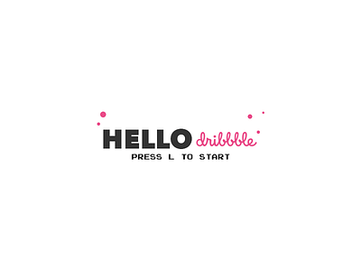 Hello Dribbble! design dribbble first first shot shot