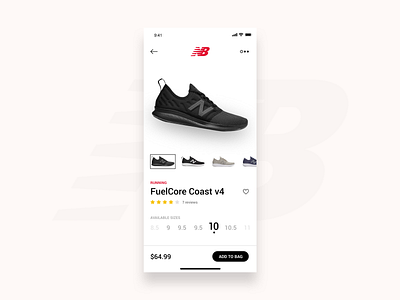 New Balance App Concept