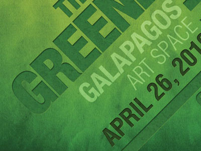 More Greene Affair 2010 green layout texture typography