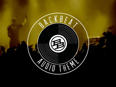 Backbeat Crest crest logo music logo