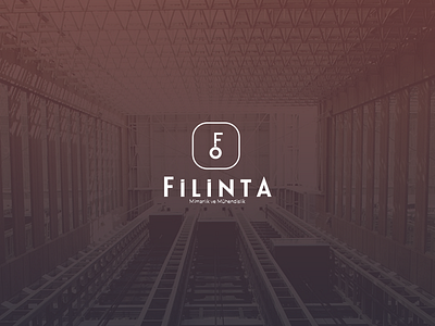 Filinta Logo architect branding f logo identity key lettering logo logotype turkey typography