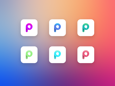 "P" App Icon app icon logo p