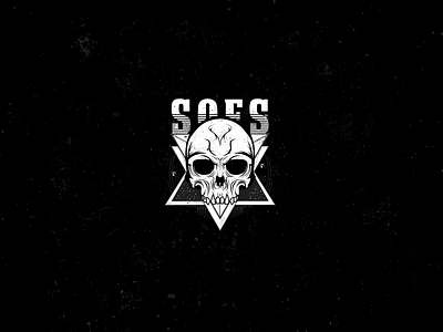 SOFS Logo art black icon illustartor illustration logo logotype skull sofs vector
