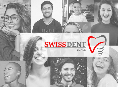 SWISSDENT dental clinic | Branding branding design icon logo swiss type vector