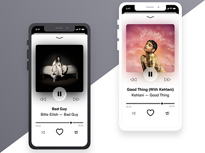 Simple iOS Music Player