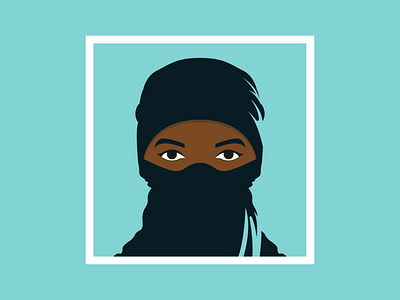 Aisha for #WHD2021 aisha arabian branding colors design female graphic design illustration islamic logo muslimah niqabi ui vector