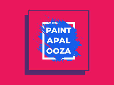 Event Branding | Paintapalooza branding college color design event illustration nashville typography university welcome week