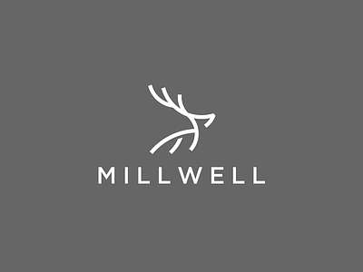willwell animal black color illustration lettering logo logotype script typeface typo