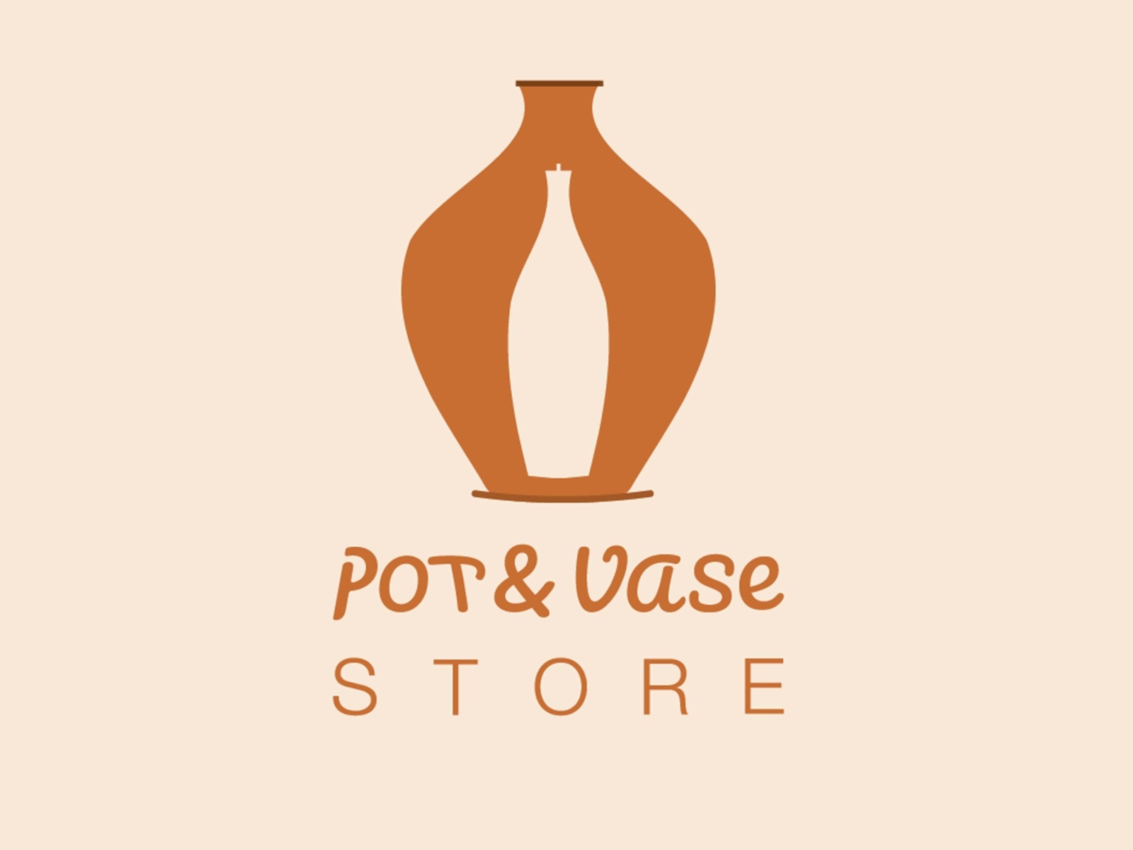 Pot & Vase Store Logo Design by Malik Nadeem Rafaqat on Dribbble