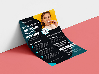 dental flyer design