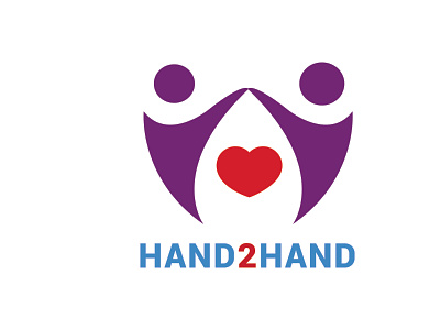 Hand 2 Hand Logo branding design graphic design illustration logo vector