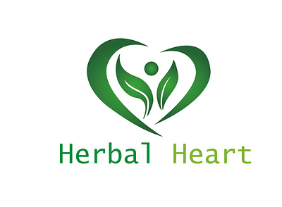 Herbal Heart Logo branding design graphic design illustration logo ui ux vector