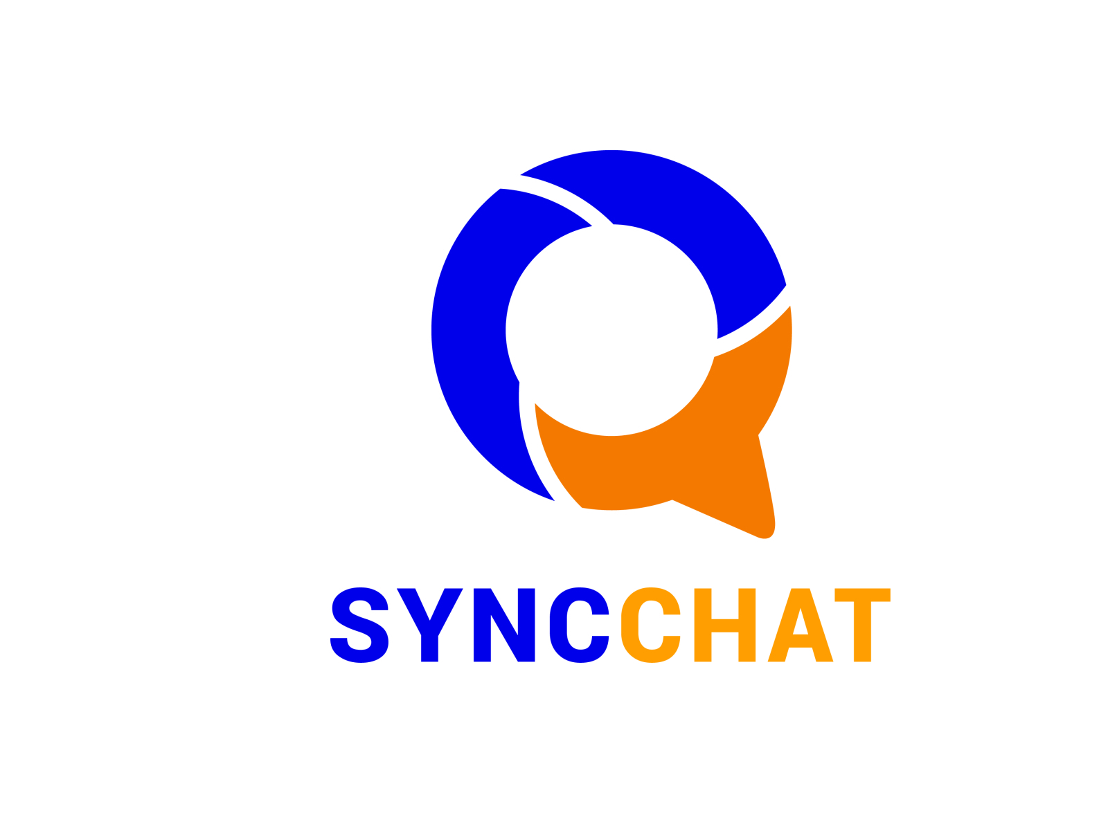 SyncChat Logo by Fazeel Ejaz on Dribbble