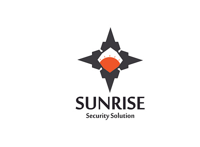 Sunrise Security Solution Logo branding design graphic design illustration logo ui ux vector