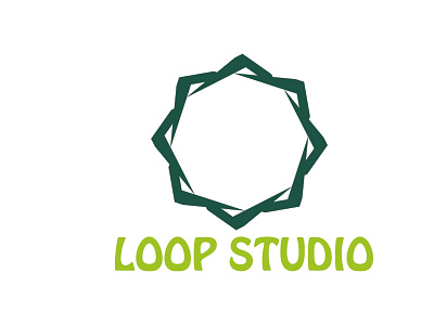 Loop Studio Logo branding design graphic design illustration logo ui ux vector