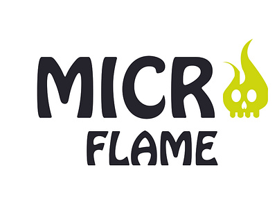 Micro Flame Logo branding design graphic design illustration logo ui ux vector