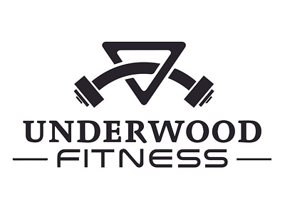 UnderWood Fitness branding design graphic design illustration logo ui ux vector