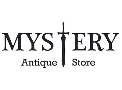 Mystery Antique Shop Logo branding design graphic design illustration logo ui ux vector