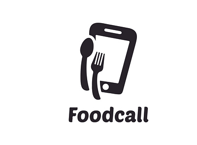 Food Call Logo branding design graphic design illustration logo ui ux vector