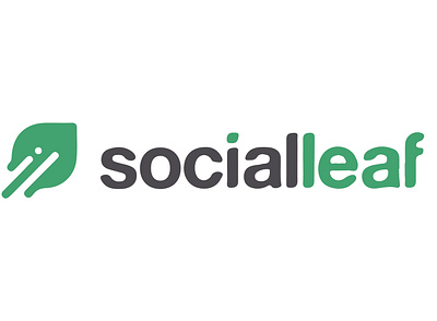 Social Leaf Logo branding design graphic design illustration logo ui ux vector