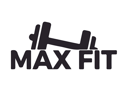 Max Fit Logo branding design graphic design illustration logo ui ux vector