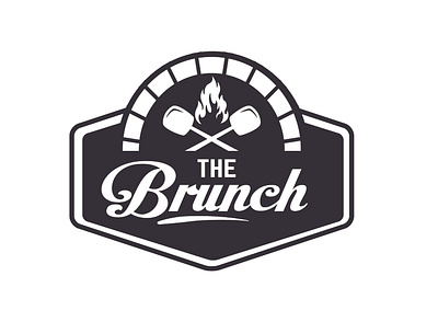 The Brunch Restaurant Logo branding design graphic design illustration logo ui ux vector