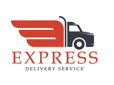 Express Delivery Logo branding design graphic design illustration logo ui ux vector