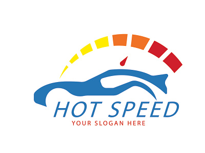 Hot Speed Logo branding design graphic design illustration logo ui ux vector