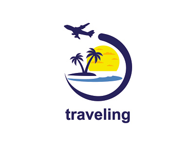 Traveling Logo branding design graphic design illustration logo ui ux vector