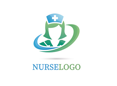 Nurse Logo branding design graphic design illustration logo ui ux vector