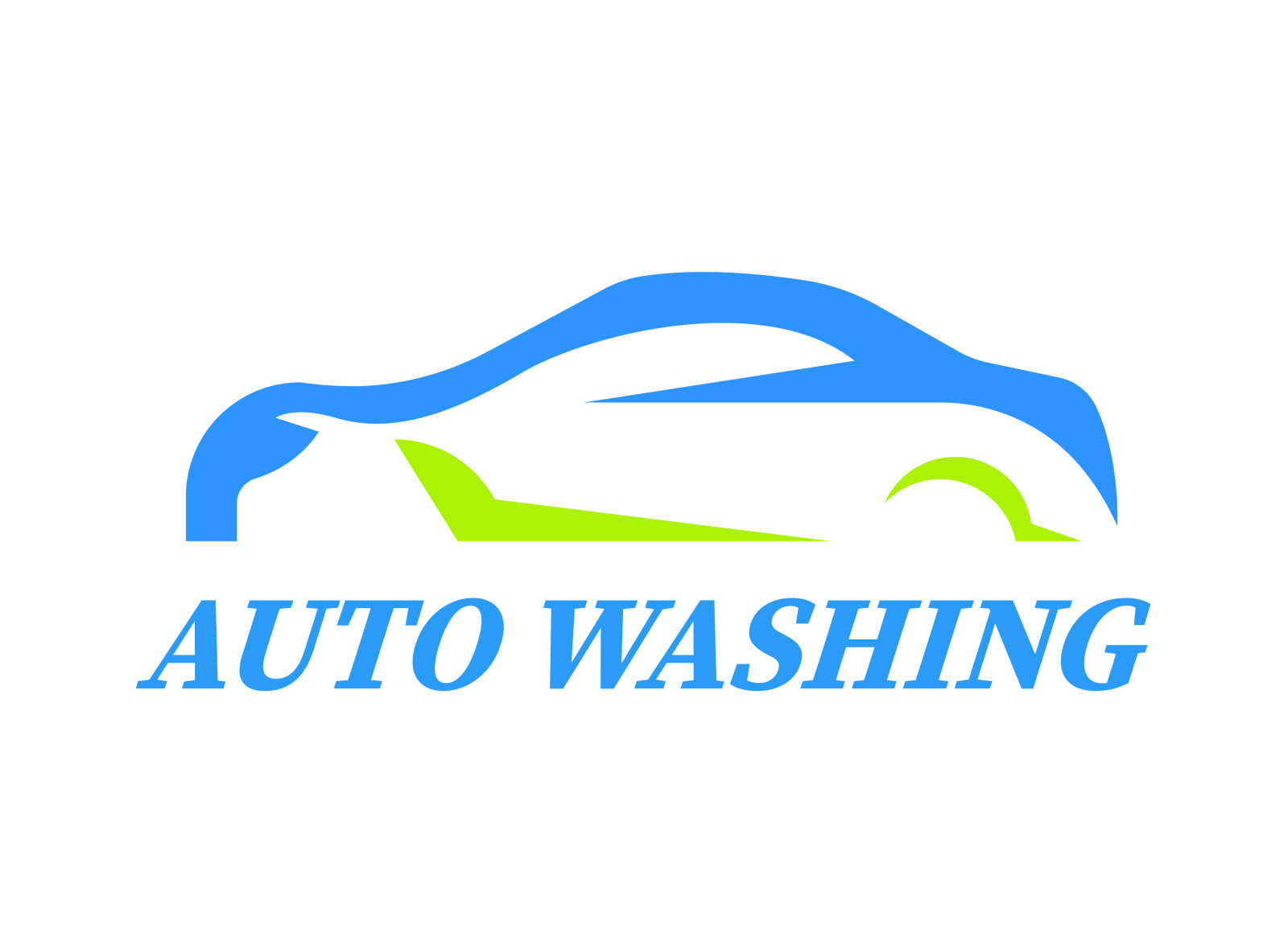 Auto Washing Logo by Fazeel Ejaz on Dribbble